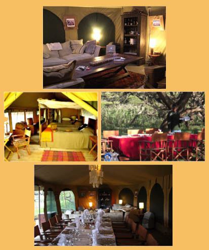 >Camp de luxe Lemala Ngorongoro - sur la jante du cratre 