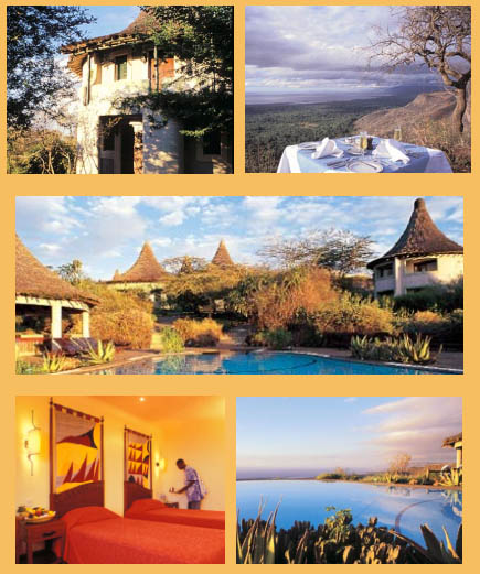 Pictures of the Lake Manyara Serena Safari Lodge