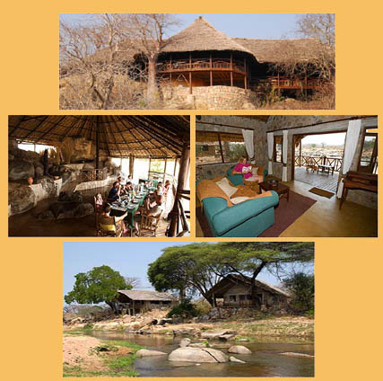 pictures of the Ruaha River lodge