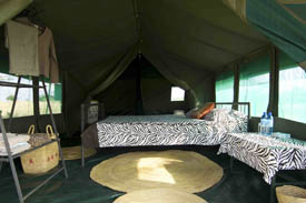 your home away from home camping African style